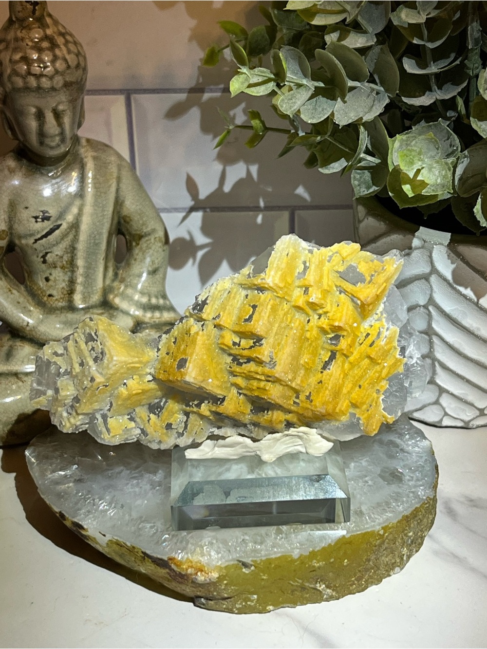 Gorgeous Golden Healer Sugar Fluorite